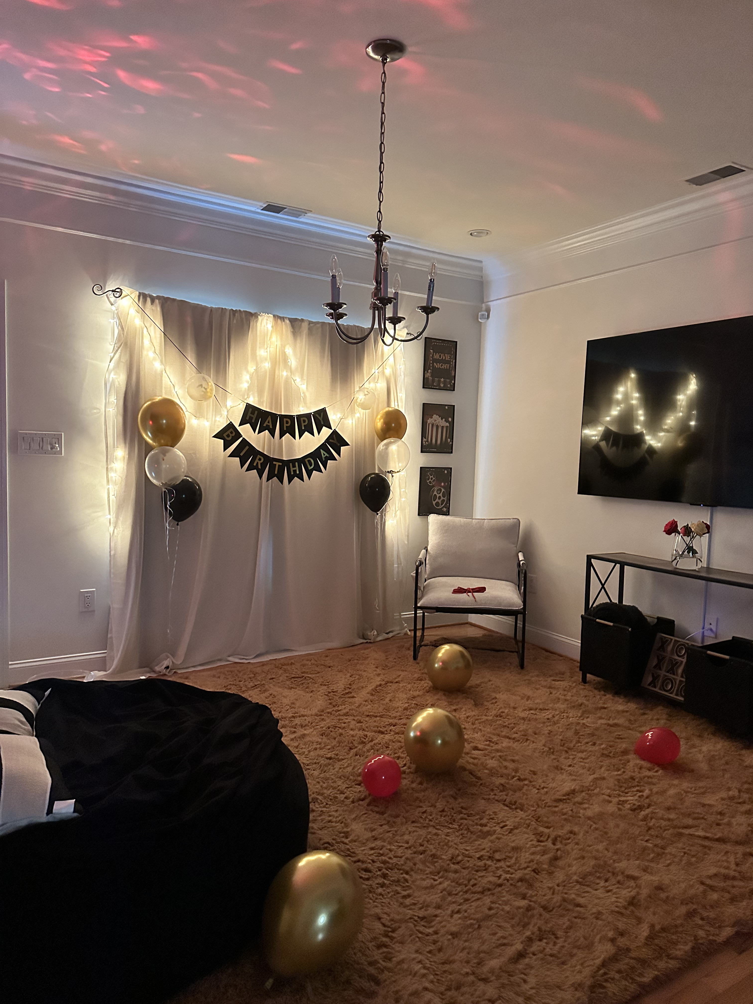 Birthday setup