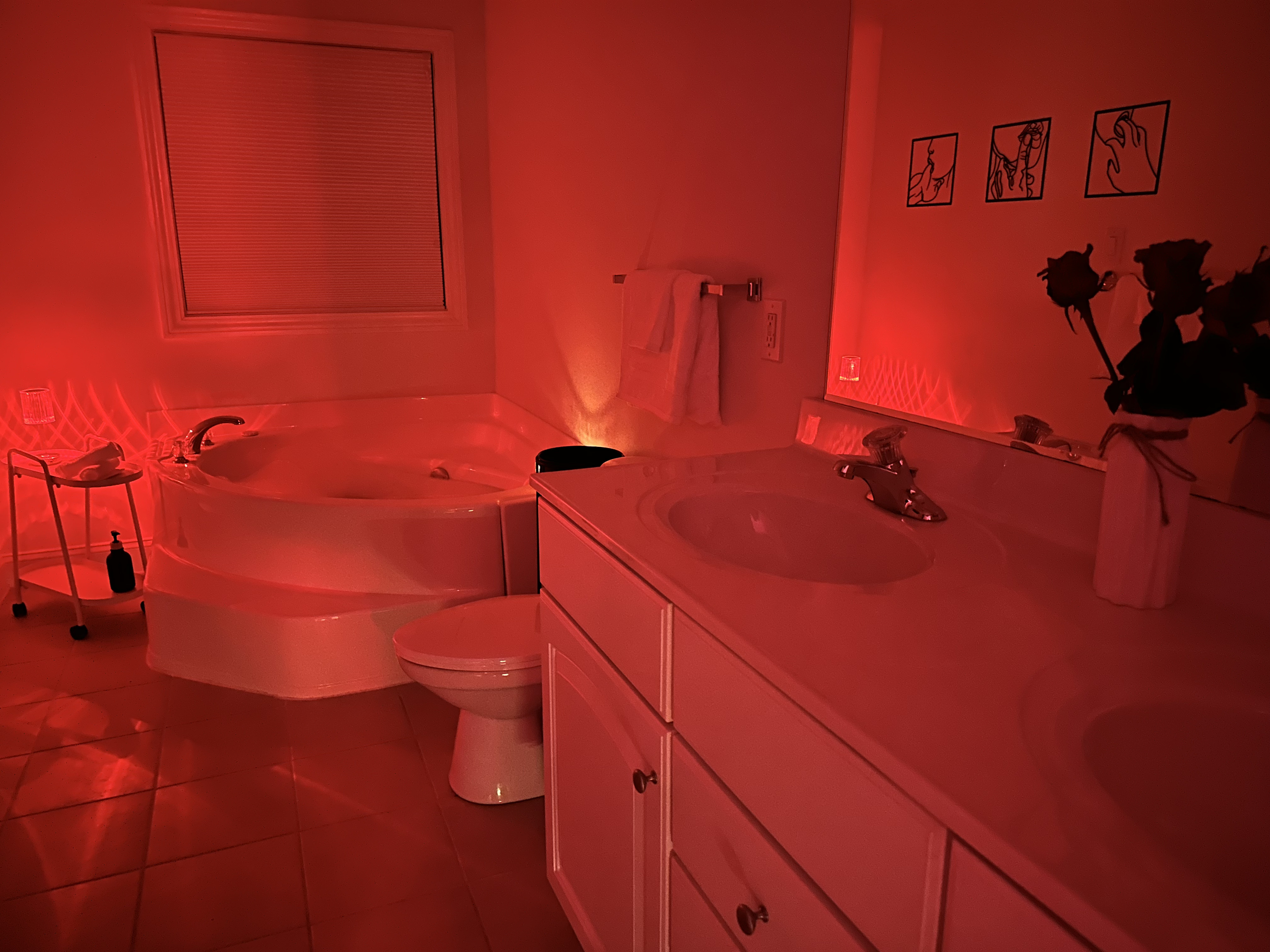 Private jacuzzi
